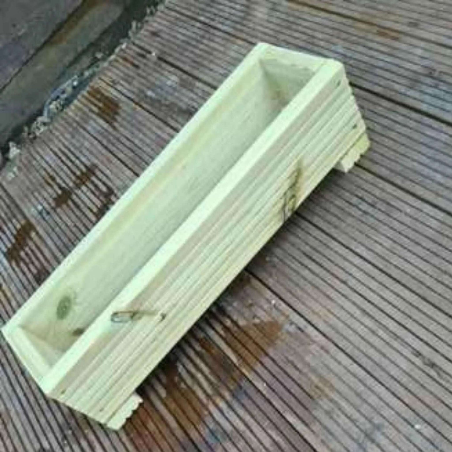 70cm Long Wooden Decking Planter