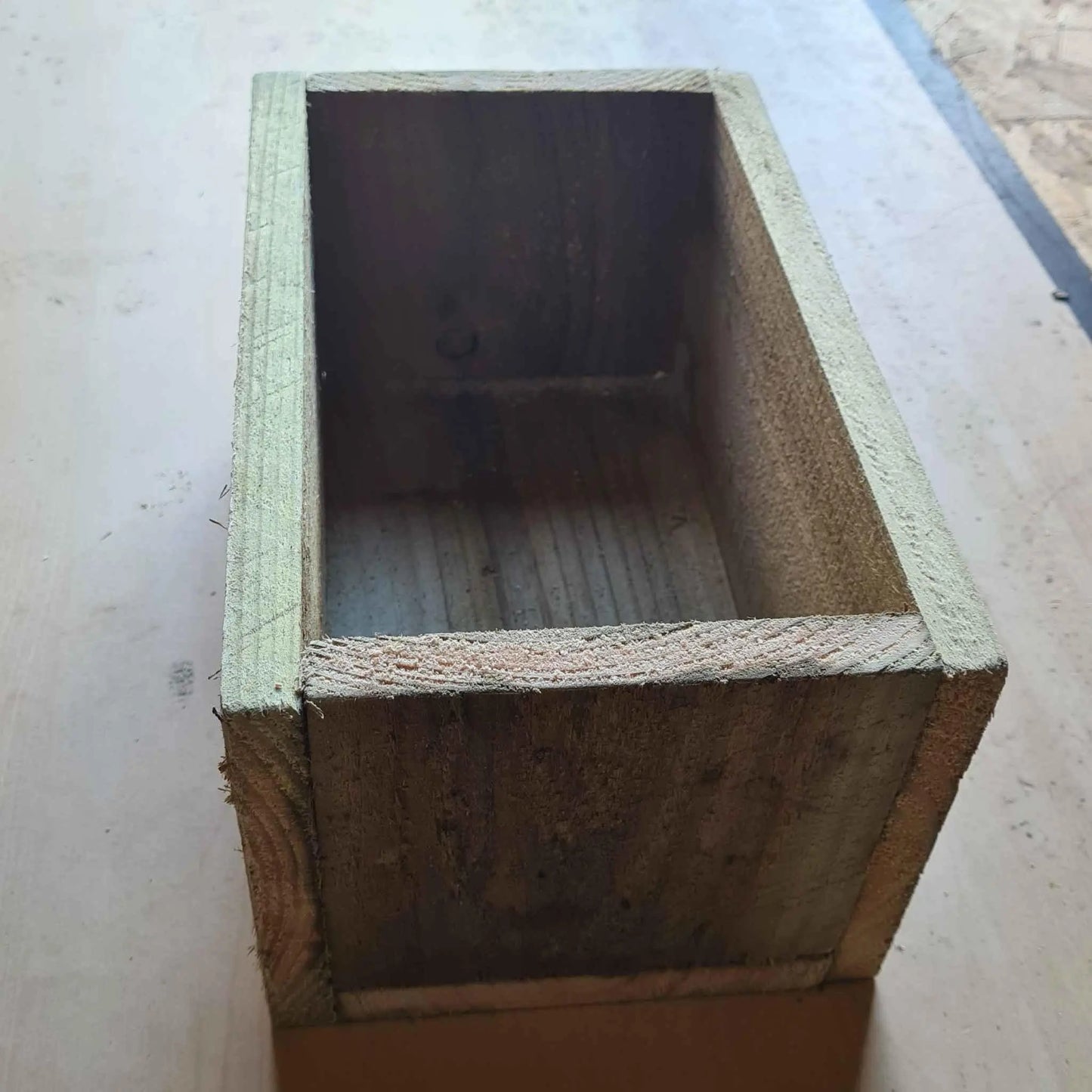 Wooden Rustic Planter Window Box - Summer Wooden Planters