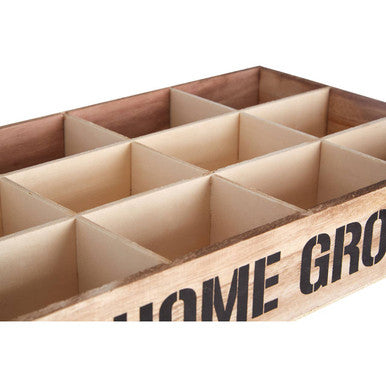 Naresso 12 Compartments Herbs Seed Crate