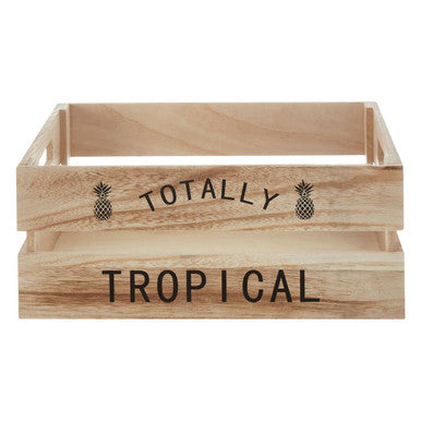 Totally Tropical Natural Fruit Crate