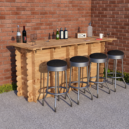 Large Wooden Interlock Bar