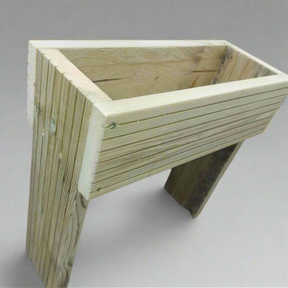 60cm high Raised wooden decking planter - Summer Wooden Planters
