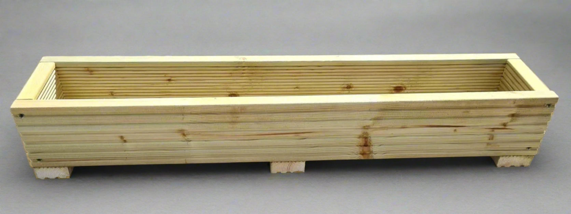 90cm Long Wooden Decking planter - Summer Wooden Planters