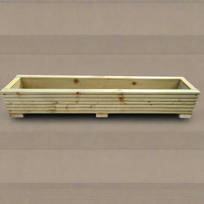 90cm Long Wooden Decking planter - Summer Wooden Planters