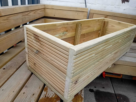 35cm Wide Decking Planters 3 heights to choose from