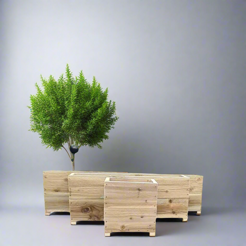 Large 2 Tier Planters wooden garden planters various sizes planter