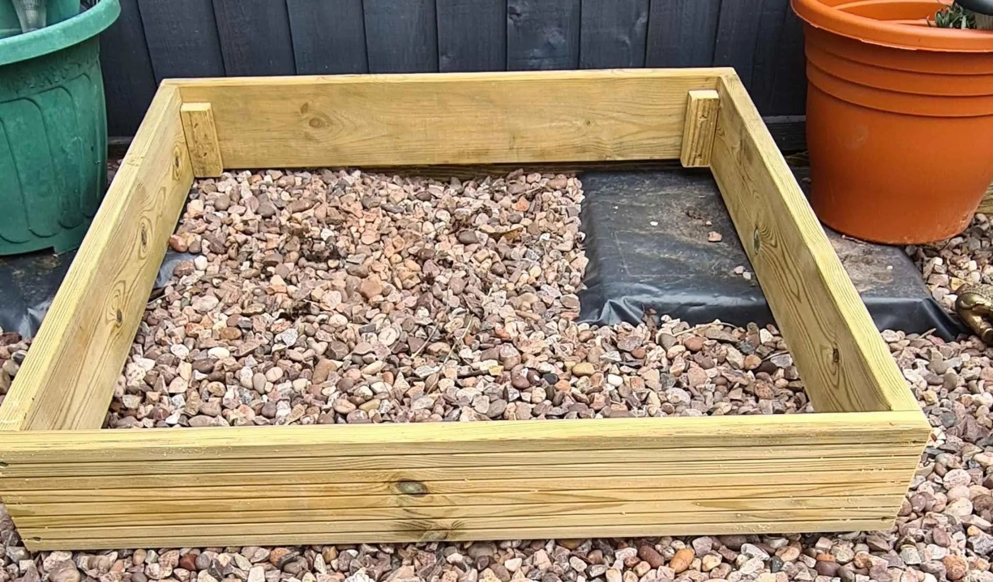 Raised Bed Frame Decking Timber Planter - Summer Wooden Planters