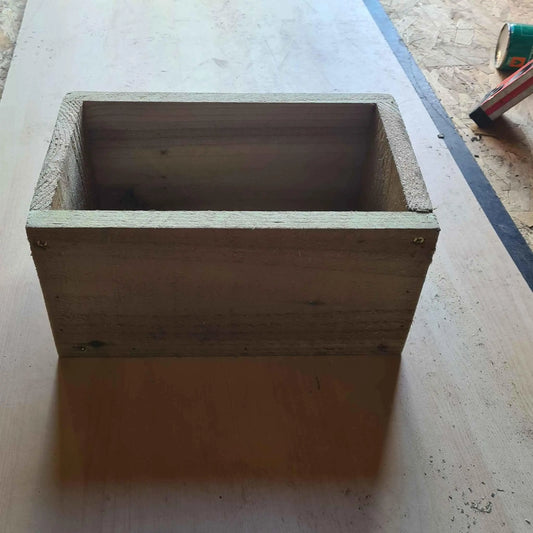 Wooden Rustic Planter Window Box - Summer Wooden Planters