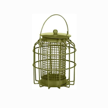 Hanging Bird Peanut Feeder Cage with Squirrel Guard
