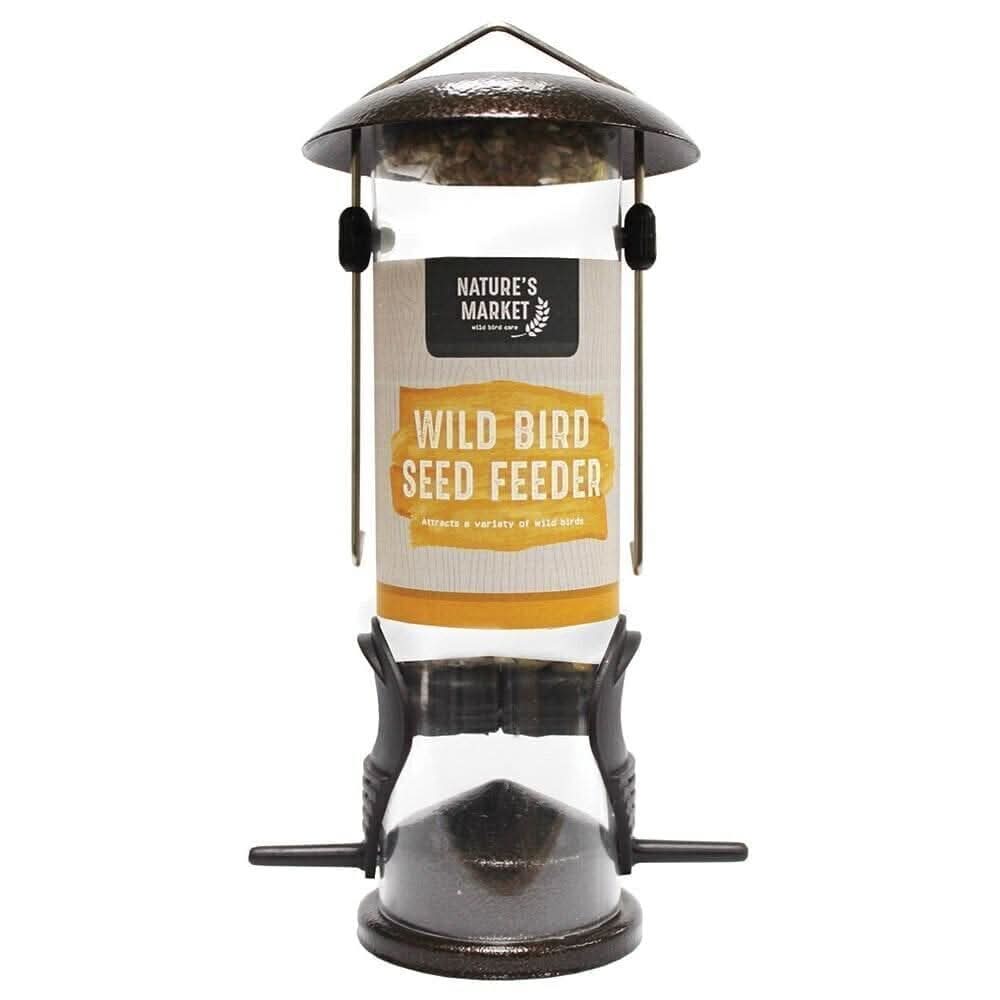 Set of 3 Metal Hanging Bird Feeders Bird Feeders
